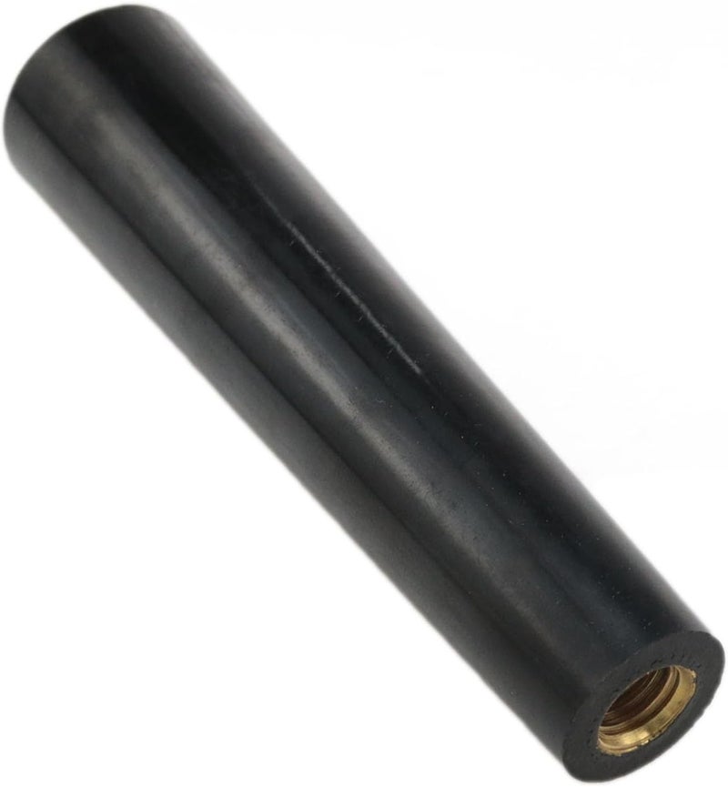 yukata Black revolving Handle 3/8inch Wood Stove Parts Fireplace Door Handles Threaded knob for housing Construction, Furniture Repair,arious Machines and Tools - Image 1